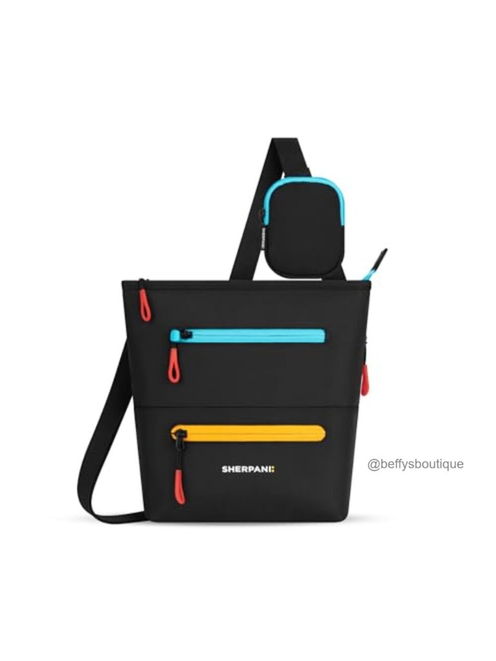 Sherpani Sadie Nylon Crossbody Bag Recycled RFID Travel Purse